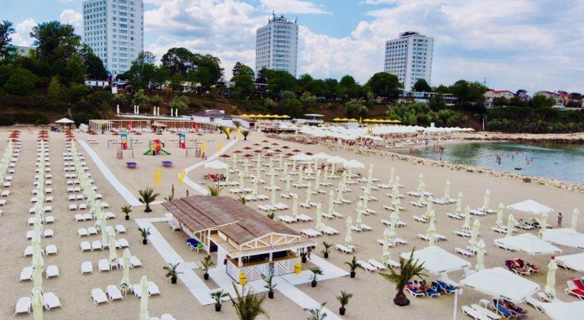 Complex Hotelier Steaua De Mare - Hotel Meduza Eforie Nord Exteriör bild